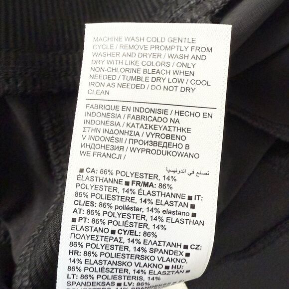 Athleta Women's Black Brooklyn Ankle Pants Size 8 - Picture 9 of 12